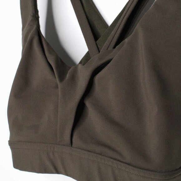 Lululemon Dark Olive Sports Bra - Picture 4 of 9